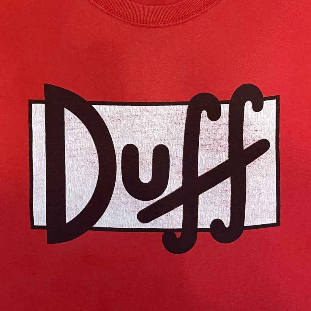 The Simpsons "Duff beer T-shirt