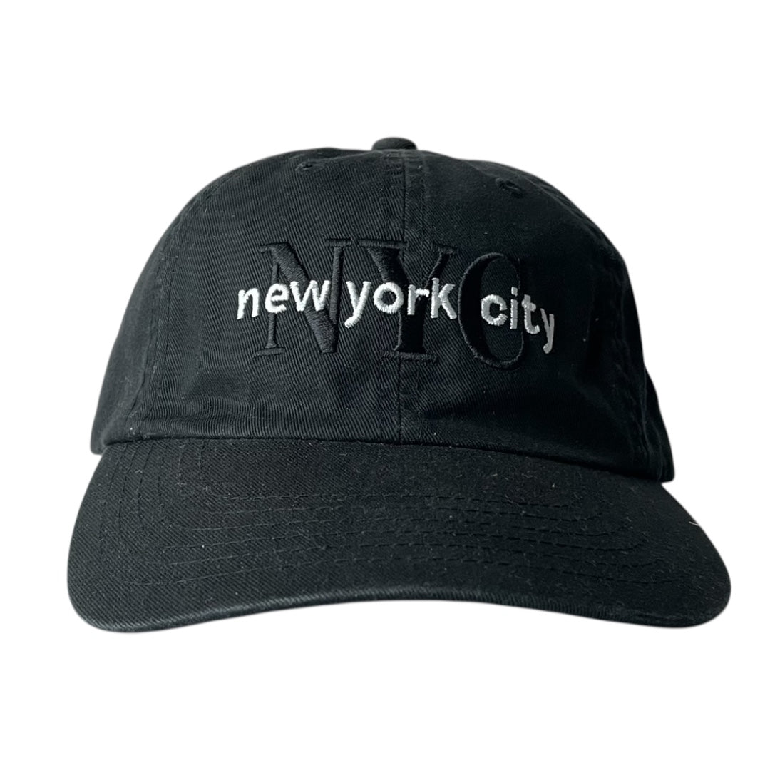 NYC logo 6 panel cap