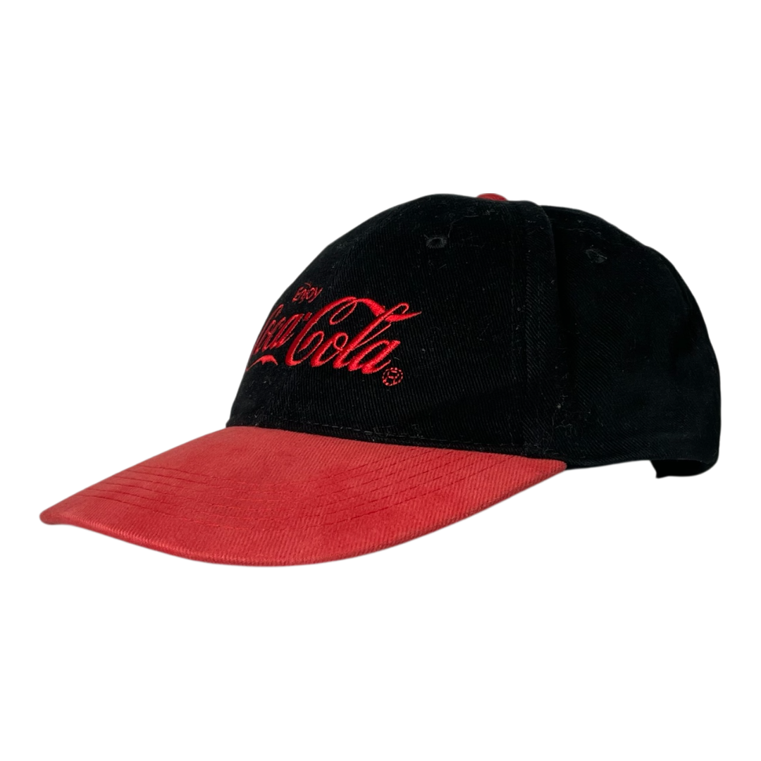 Coca cola cap black