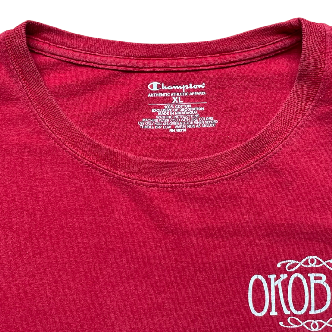Champion Okoboji t shirt