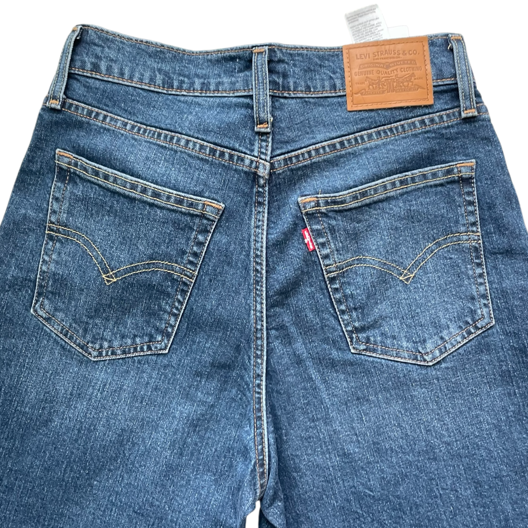 Levis 728 high rise wide leg 27X32