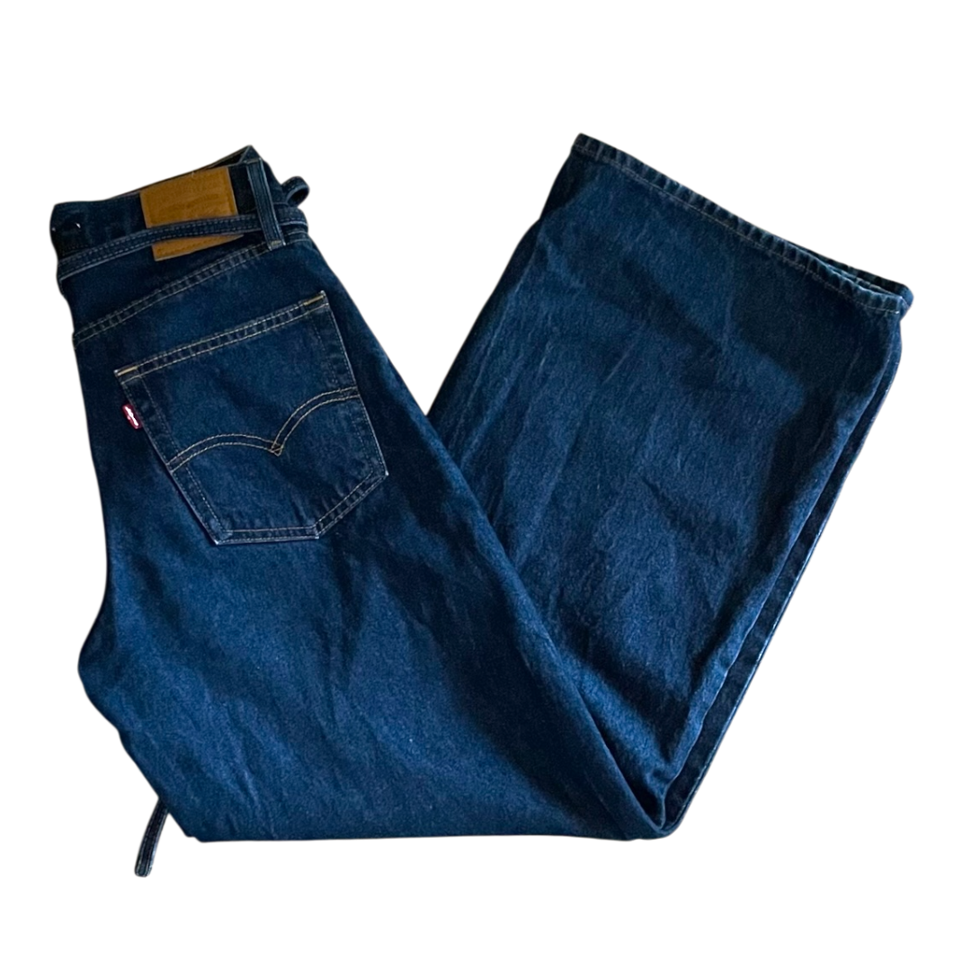 Levis xl straight jeans wide blue