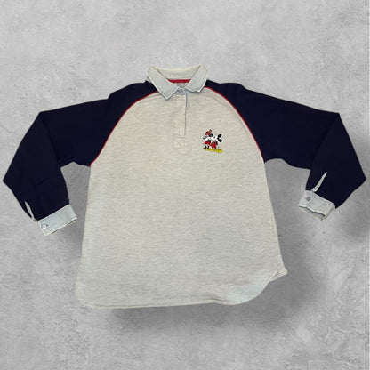 Disney  Mickey & Minnie Longsleeve Polo