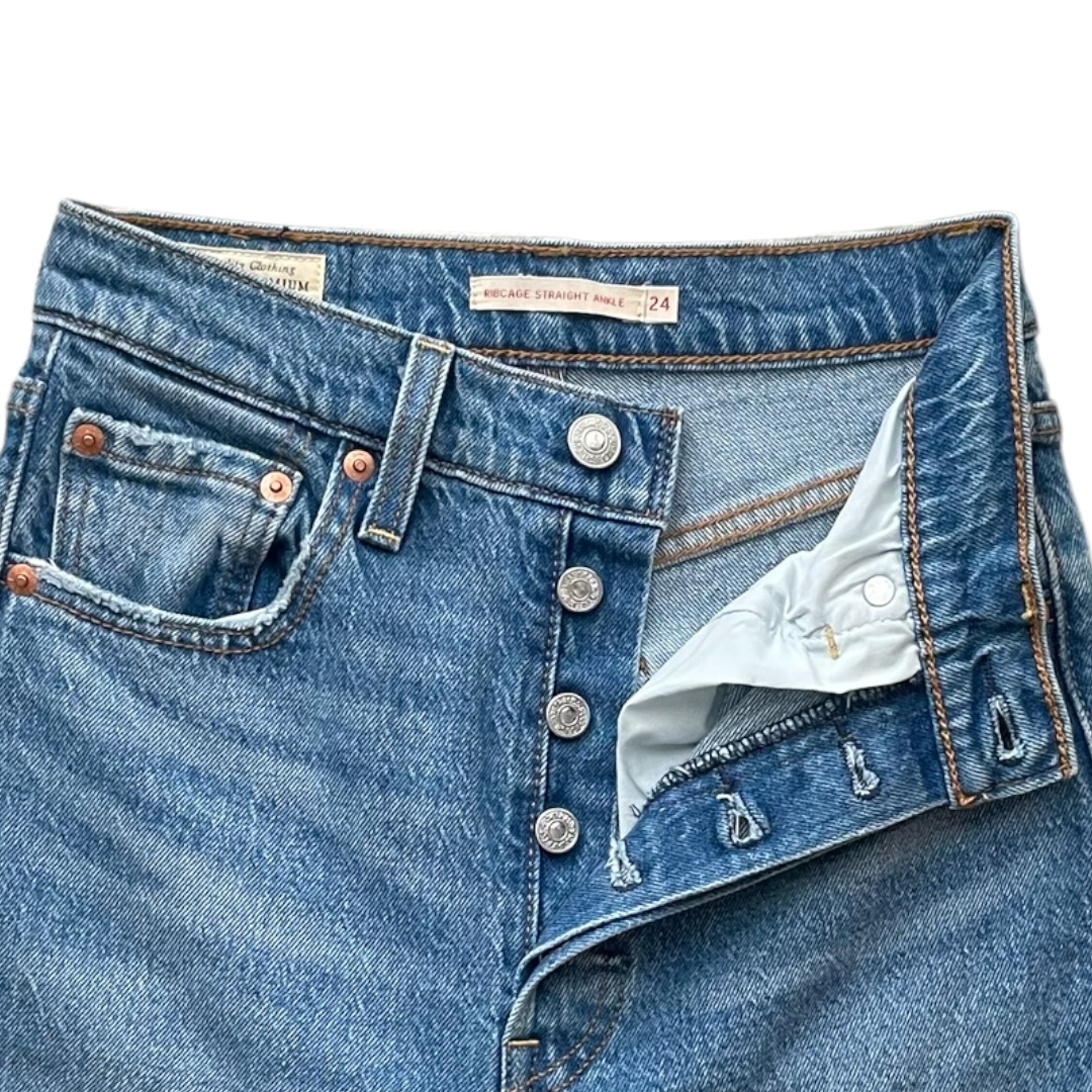 Levi’s Ribcage straight 24X32