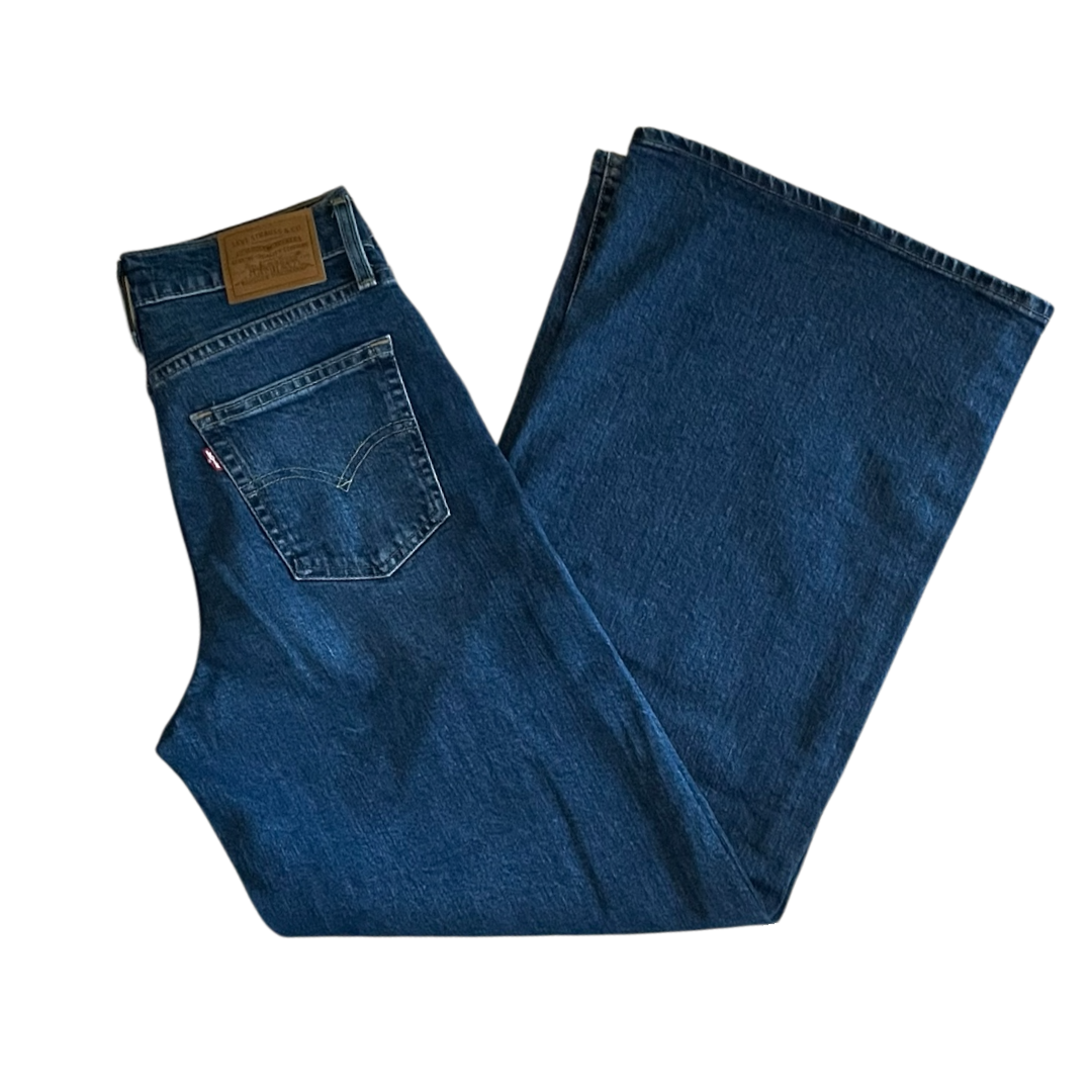 Levis 728 high rise wide leg 27X32