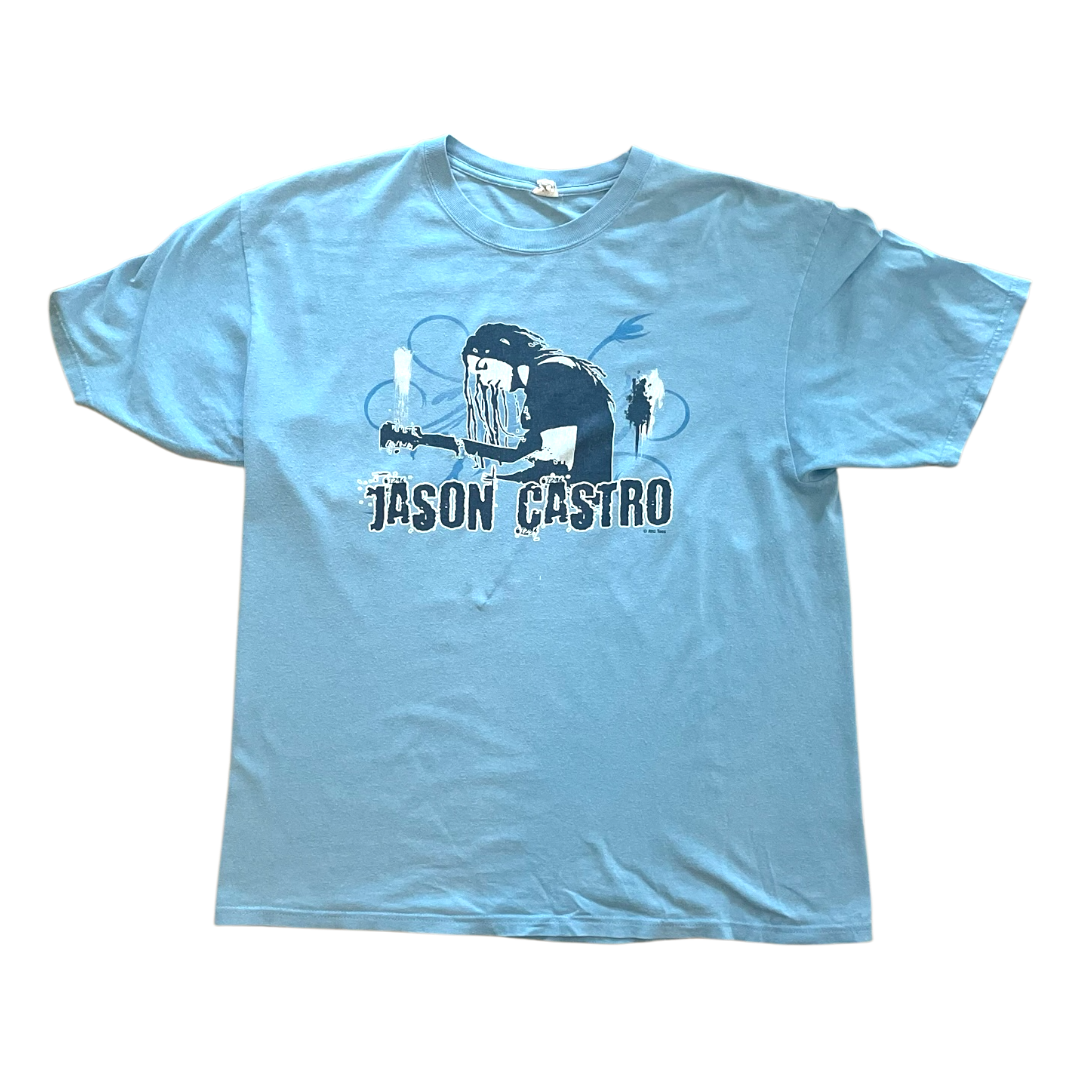 Vintage jason castro t shirt blue