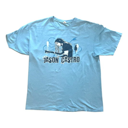 Vintage jason castro t shirt blue