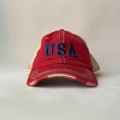 USA trucker cap