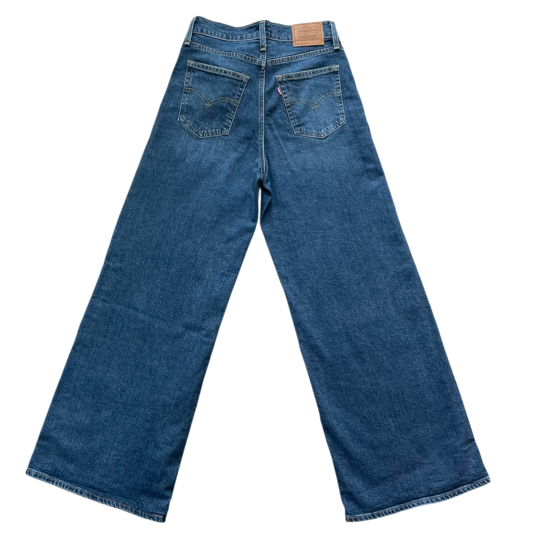 Levis 728 high rise wide leg 27X32