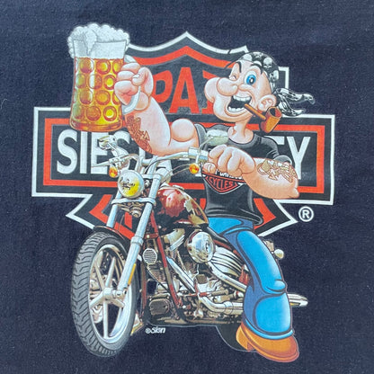 Popeye biker T-shirt