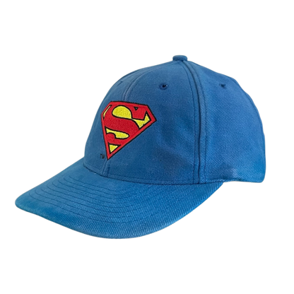 Vintage superman logo cap Blue Kids