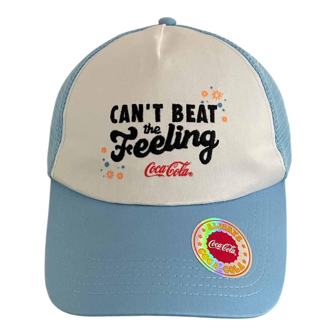 Coca Cola "Cant beat the feeling" trucker cap