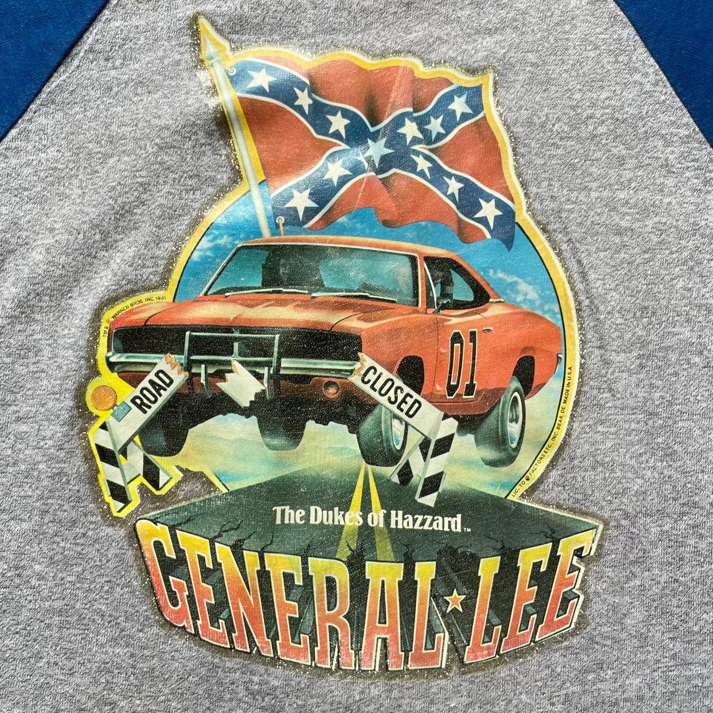 Dukes of Hazzard General Lee LS T-shirt kids