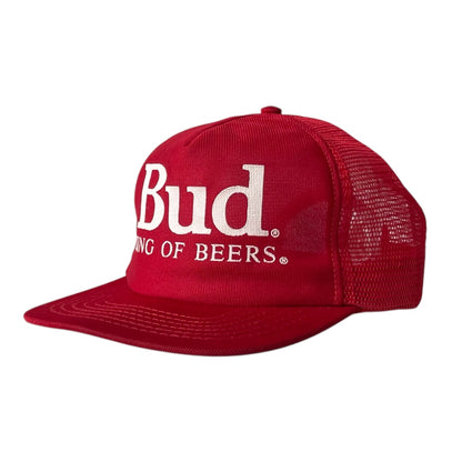 Bud trucker cap red