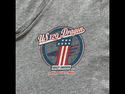 Harley davidson W129 dragon T-shirt