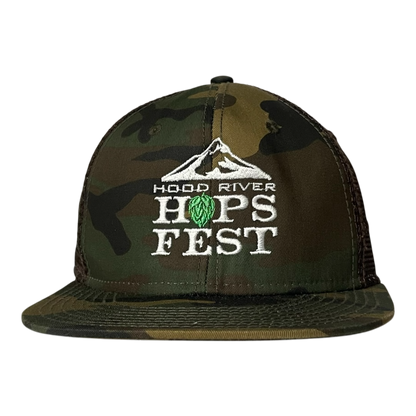 Hood river hops fest trucker cap