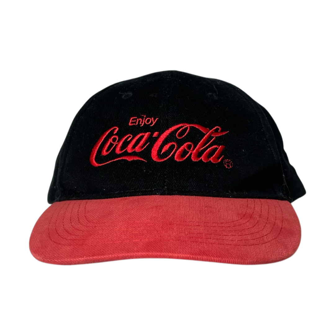Coca cola cap black