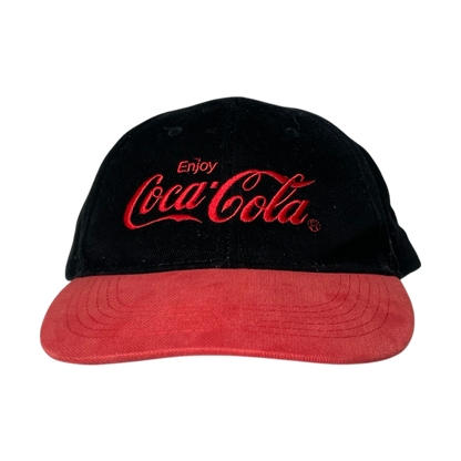 Coca cola cap black