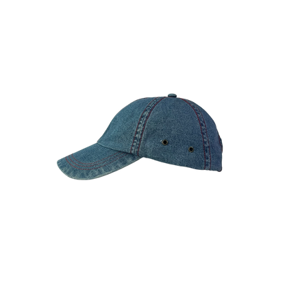 Denim dad cap