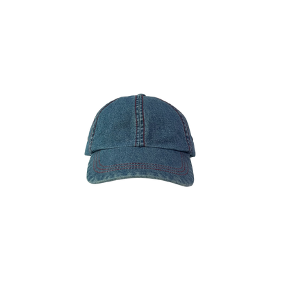 Denim dad cap
