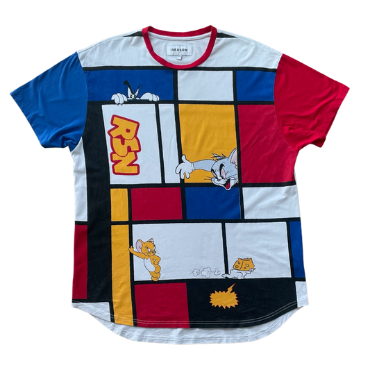 Vintage reason tom & jerry t shirt xxl multicolor