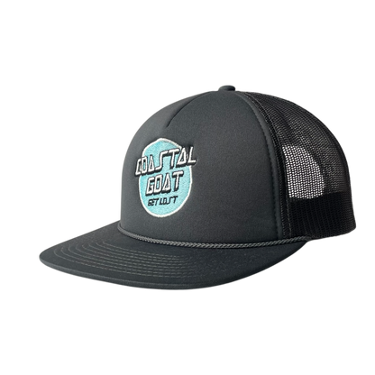 Coastal goat trucker cap