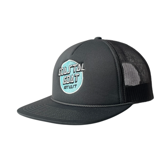 Coastal goat trucker cap