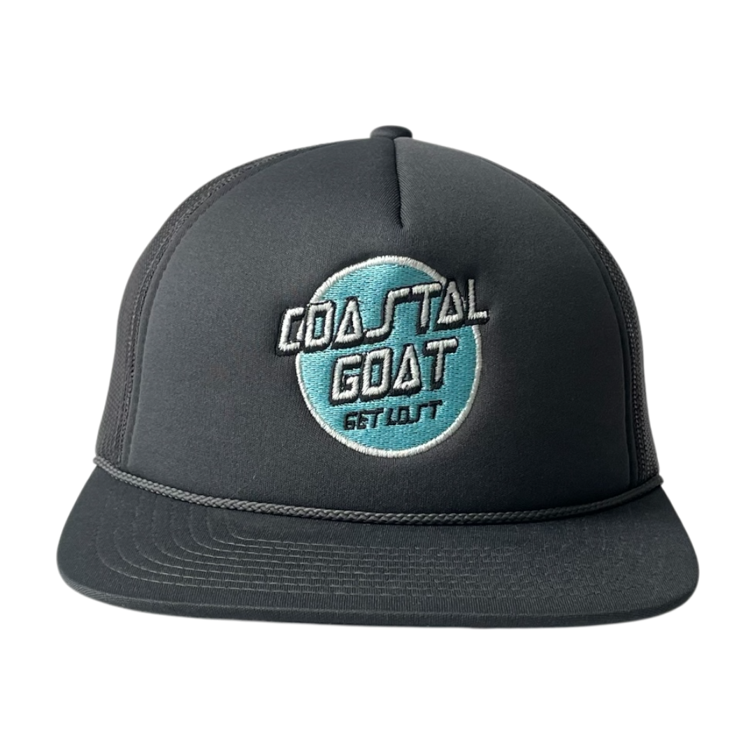 Coastal goat trucker cap