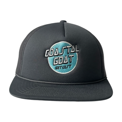 Coastal goat trucker cap