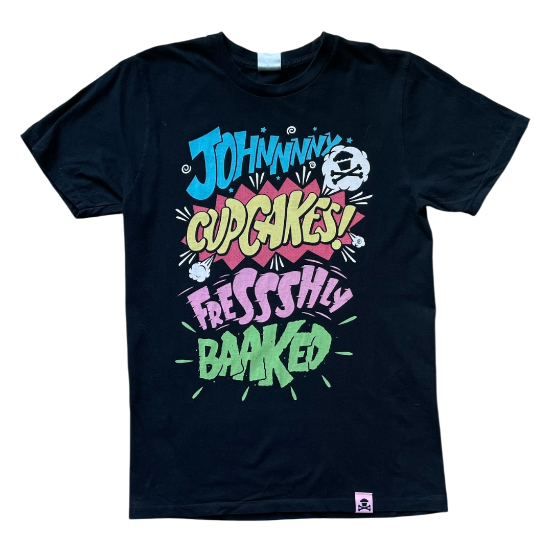 Vintage johnny cupcakes t shirt black