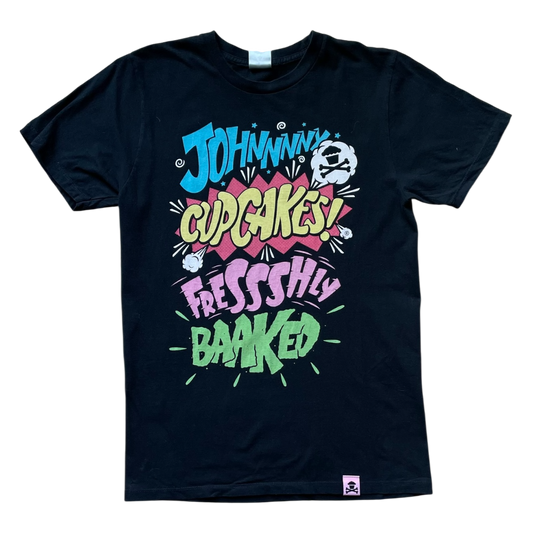 Vintage johnny cupcakes t shirt black