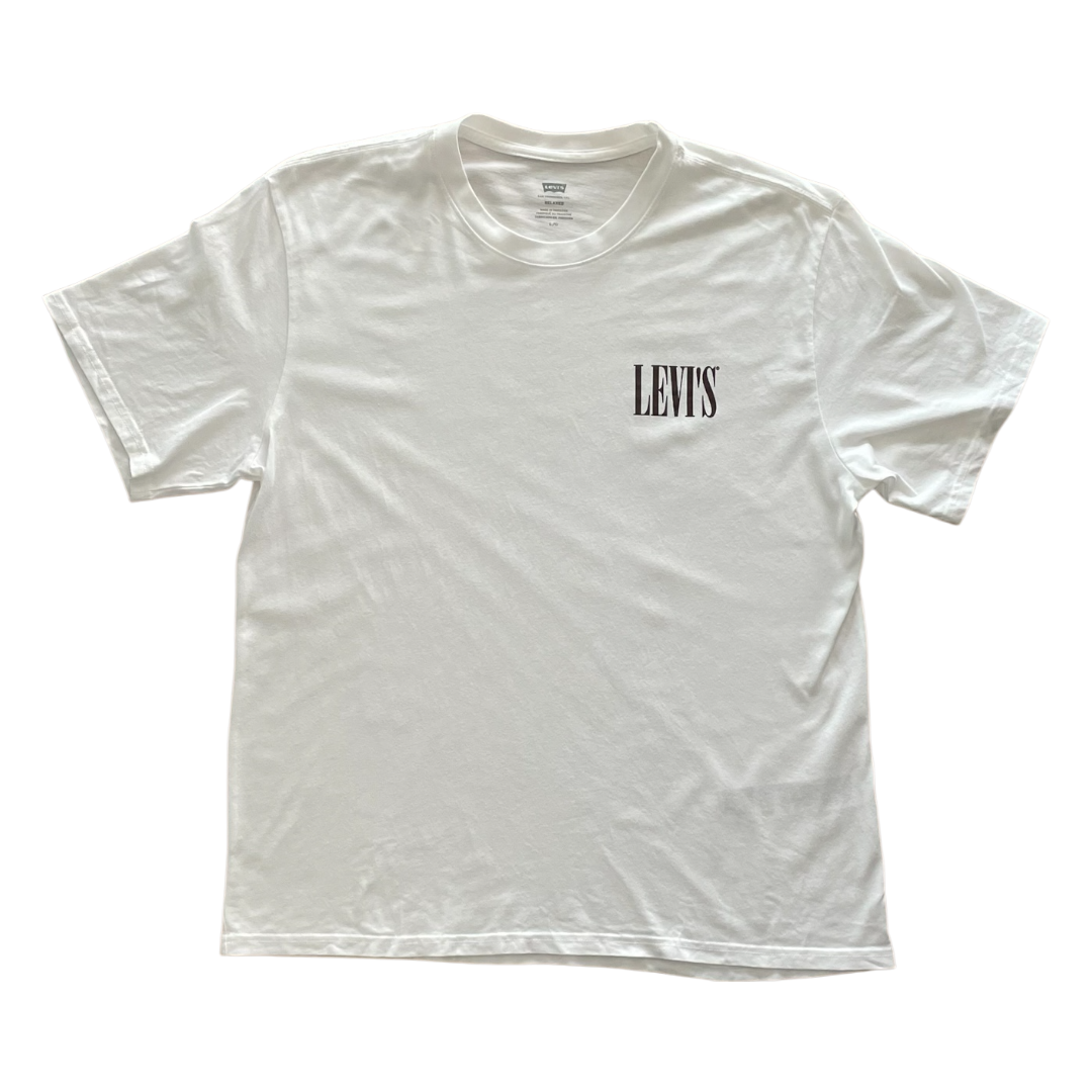 Levi’s 90’s logo t-shirt white large