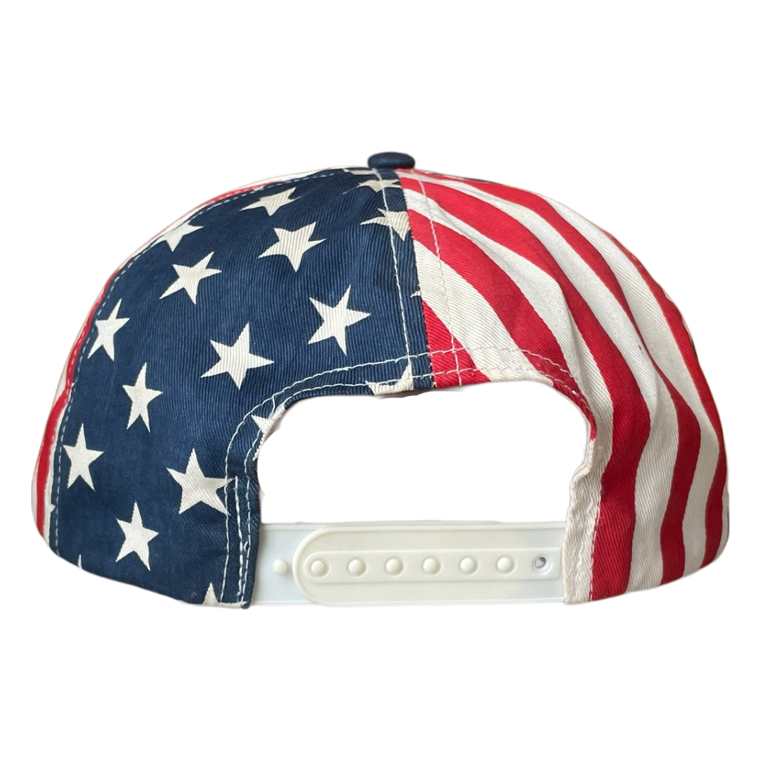 Usa flag stars cap