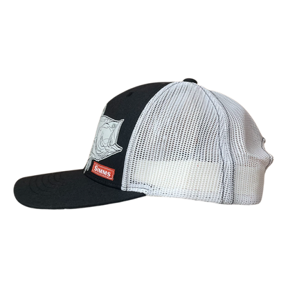 Simms fishing trucker cap