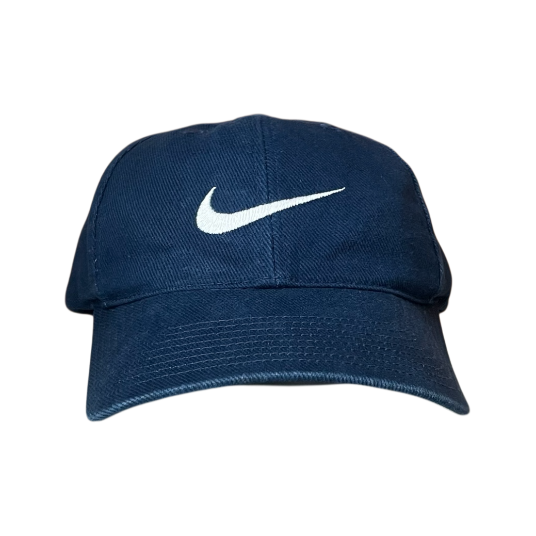 Nike cap blue white logo