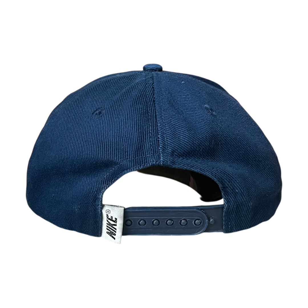 Nike cap blue white logo