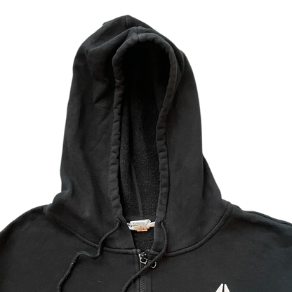 Reebok chest logo zip up hoodie