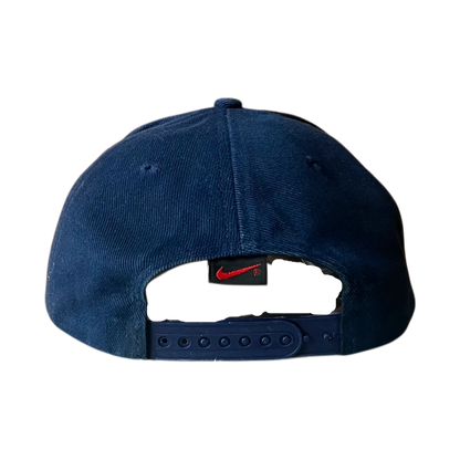 Nike text cap blue