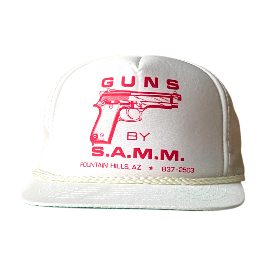 guns by samm cap white