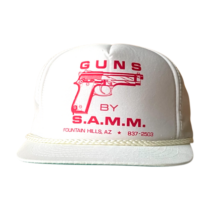 guns by samm cap white