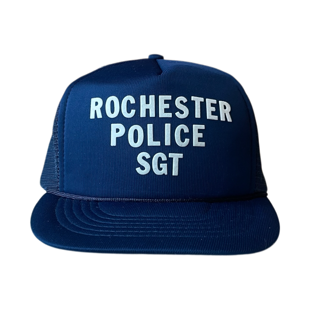 Rochester police sgt trucker cap