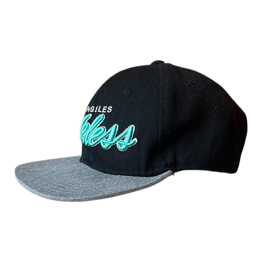 Vintage young & reckless LA cap black blue grey
