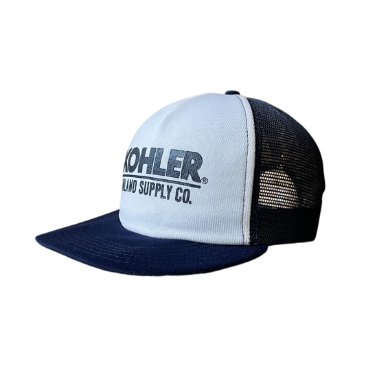 Vintage Kohler trucker cap blue