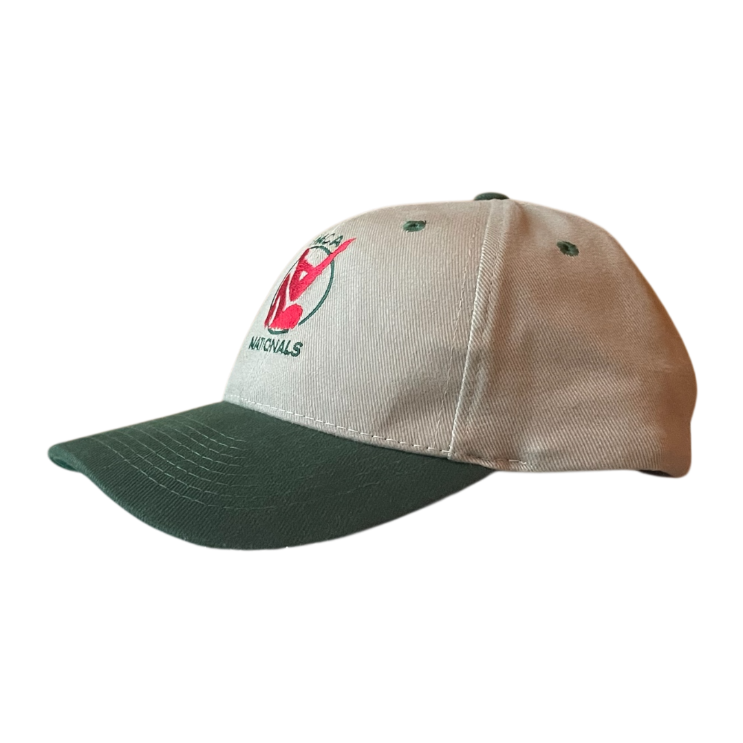 Vintage YMCA nationals cap brown green