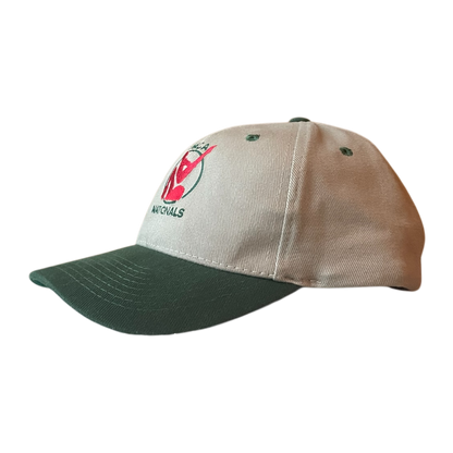 Vintage YMCA nationals cap brown green