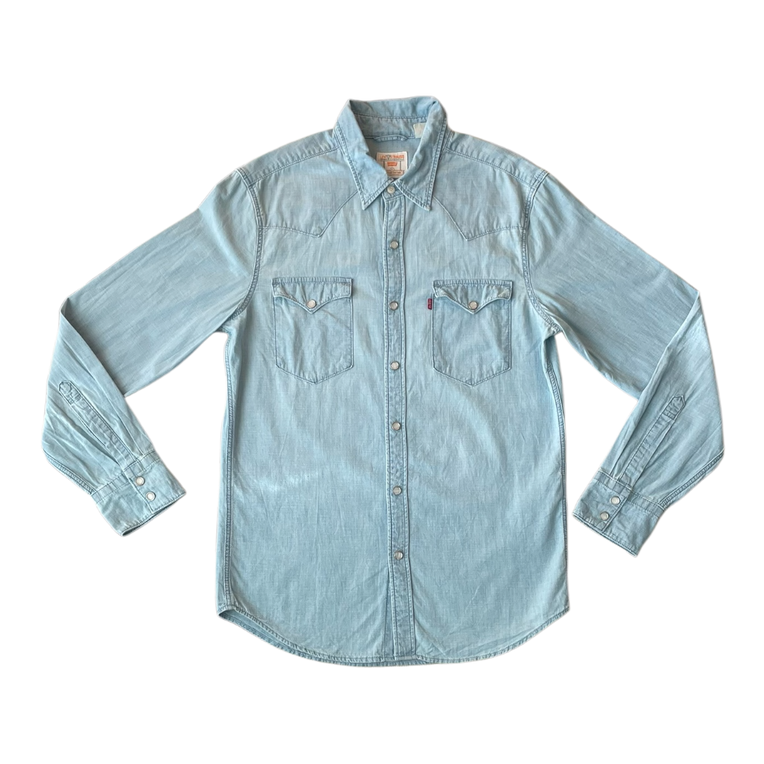 Levis barstow button up lightblue
