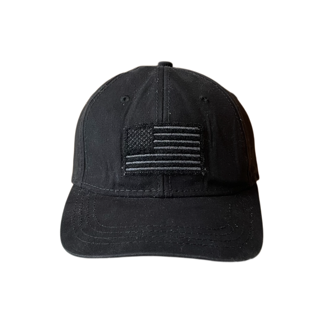 usa flag logo cap