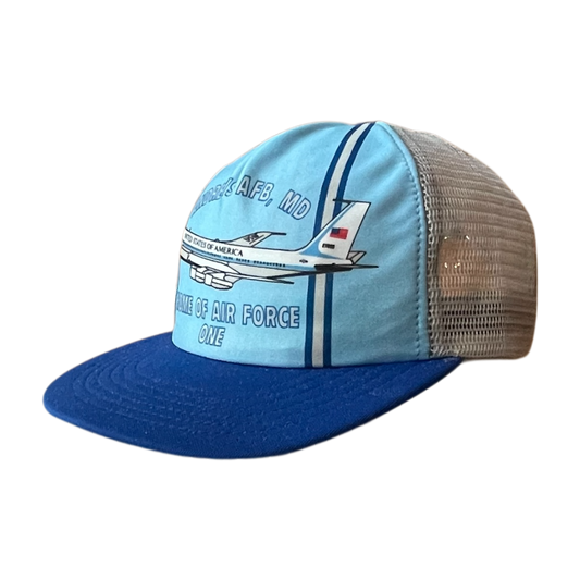 Andrews AFB Air force one trucker blue