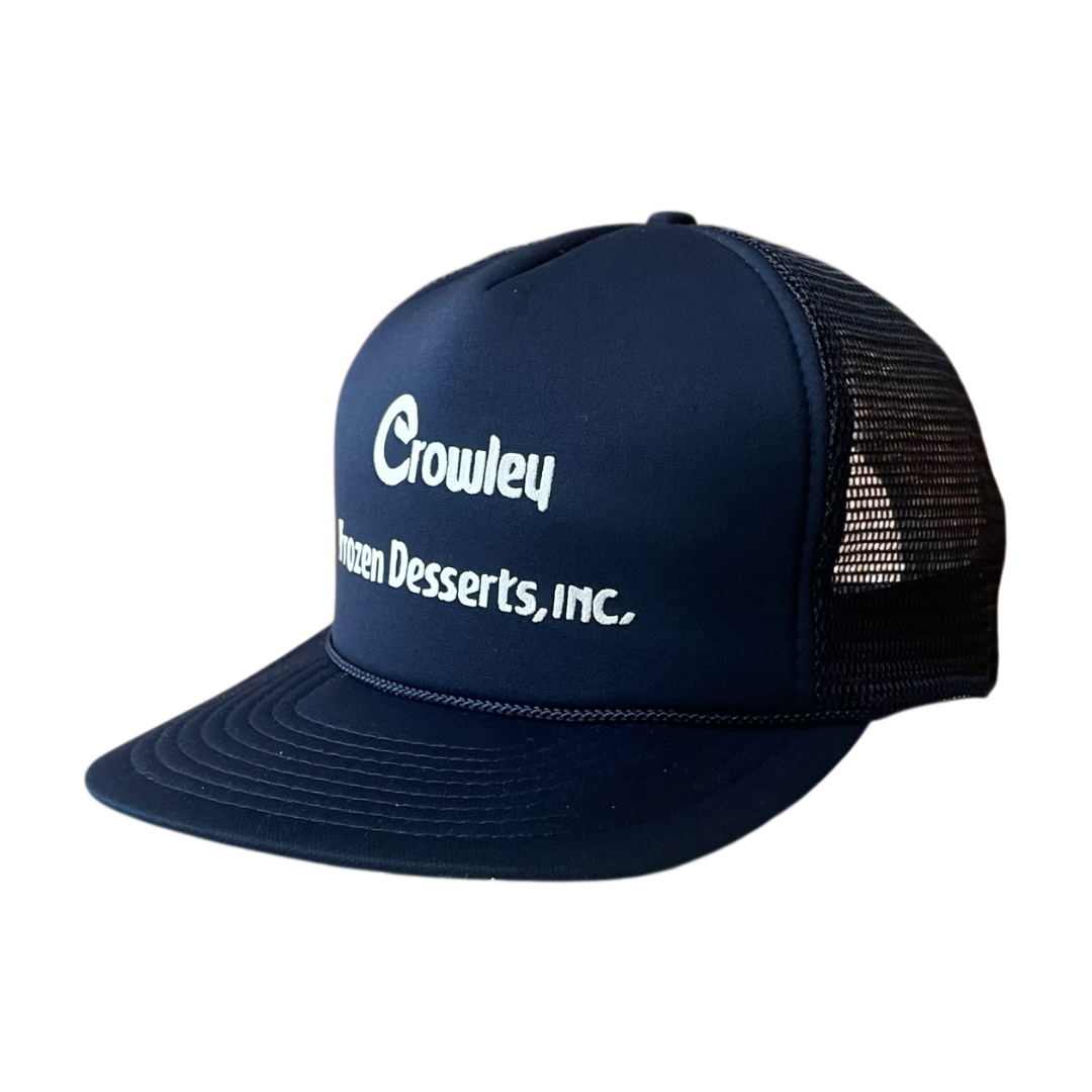 Crowley frozen desserts blue cap