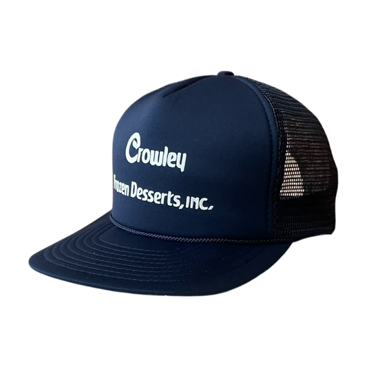 Crowley frozen desserts blue cap
